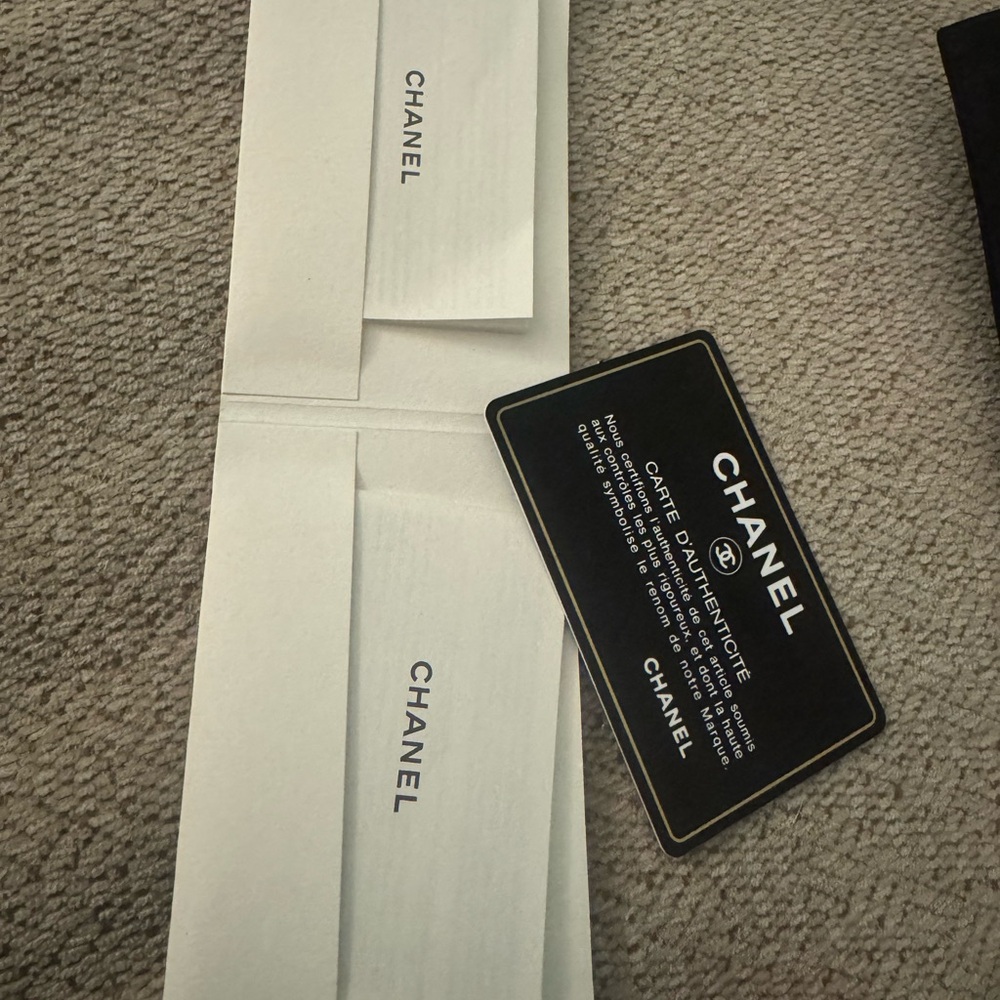 CHANEL Coral Pink Leather Wallet BRAND NEW never used with authentication. - Picture 3 of 7